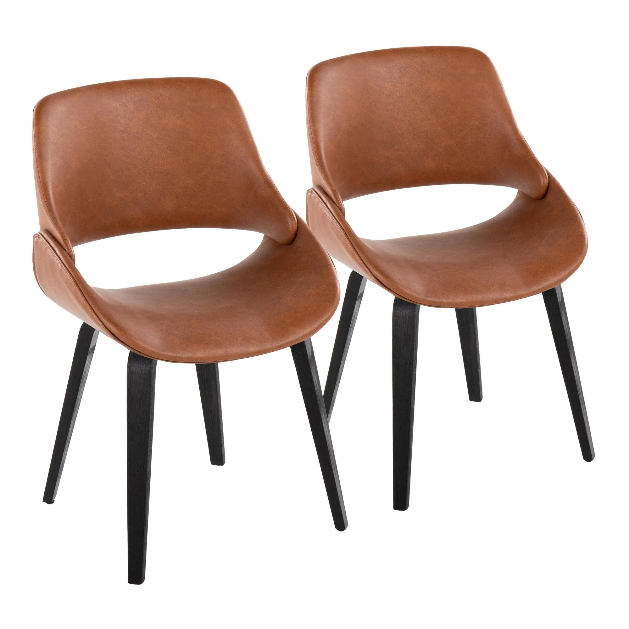 Fabrico Chair - Set of 2 Cream By LumiSource