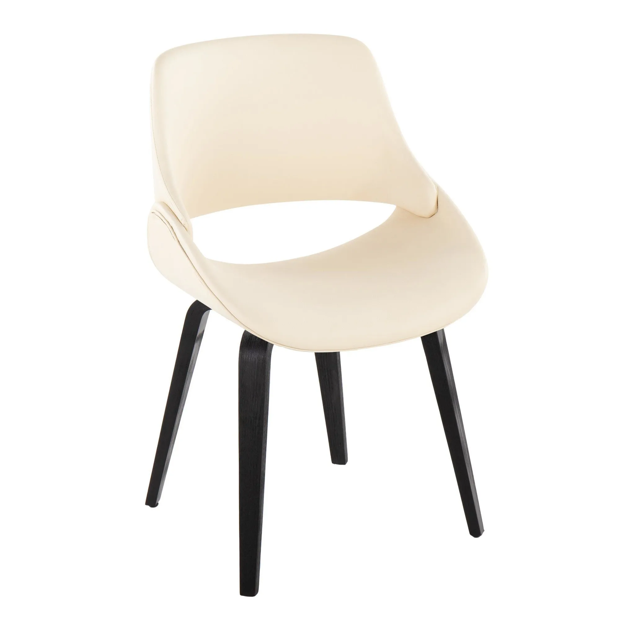 Fabrico Chair - Set of 2 Cream By LumiSource