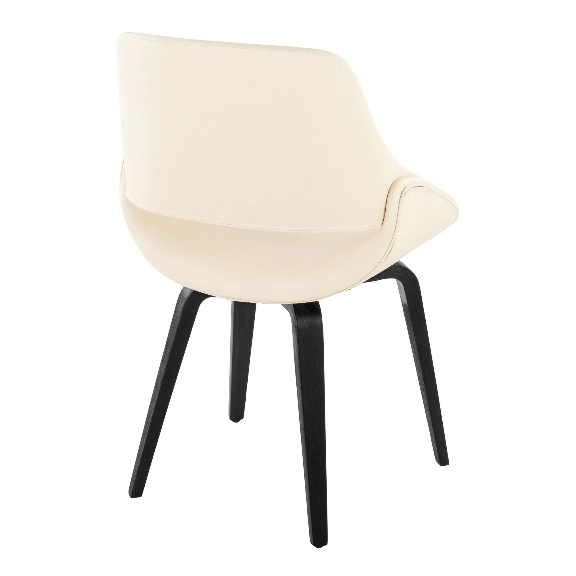 Fabrico Chair - Set of 2 Cream By LumiSource