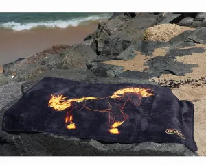 Fireheart Beach & Bath Towel | 30" x 60"