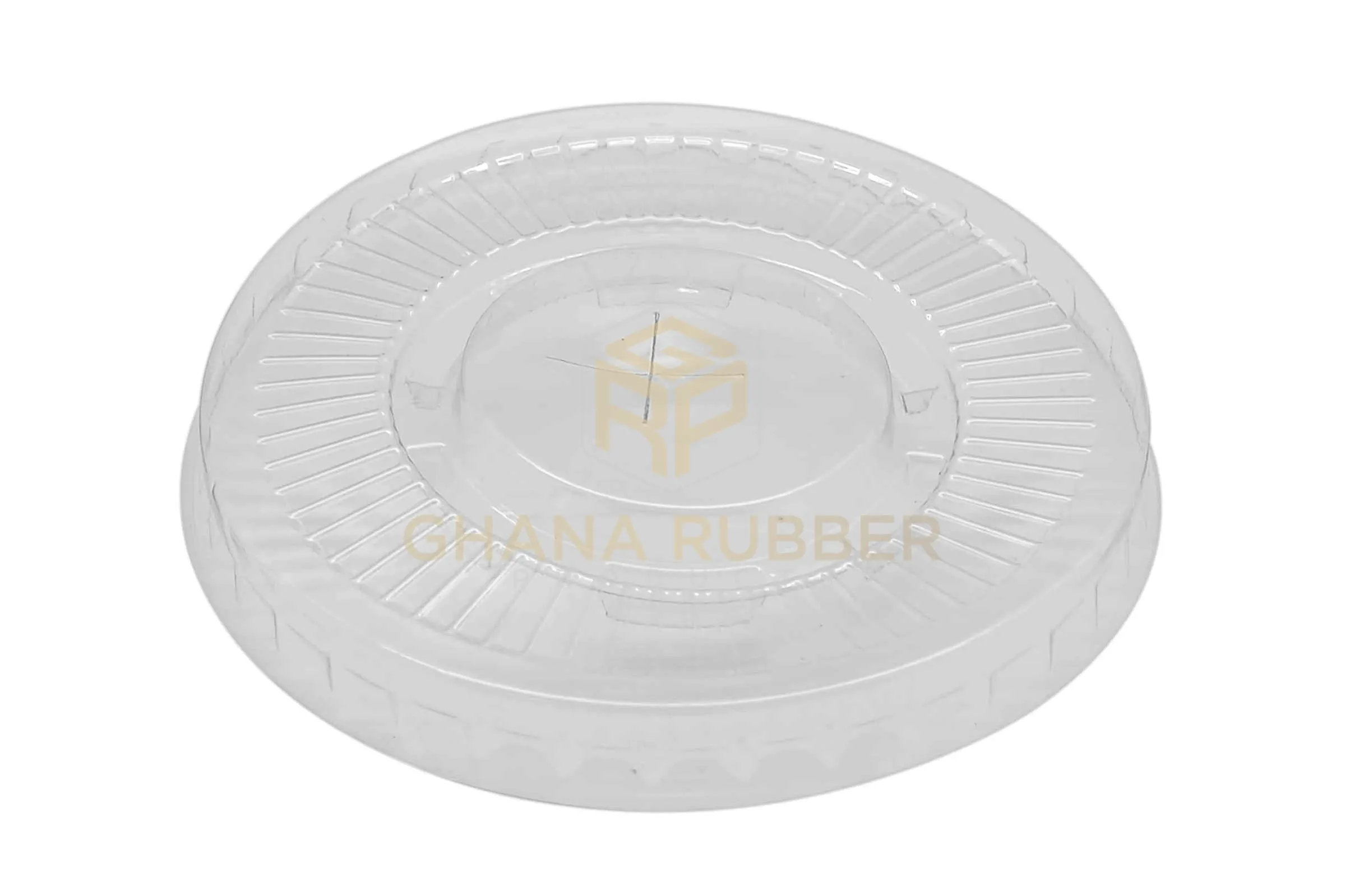 Flat Lids With A Sip-Through Hole Large Size (Transparent)