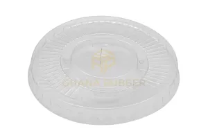 Flat Lids With A Sip-Through Hole Large Size (Transparent)