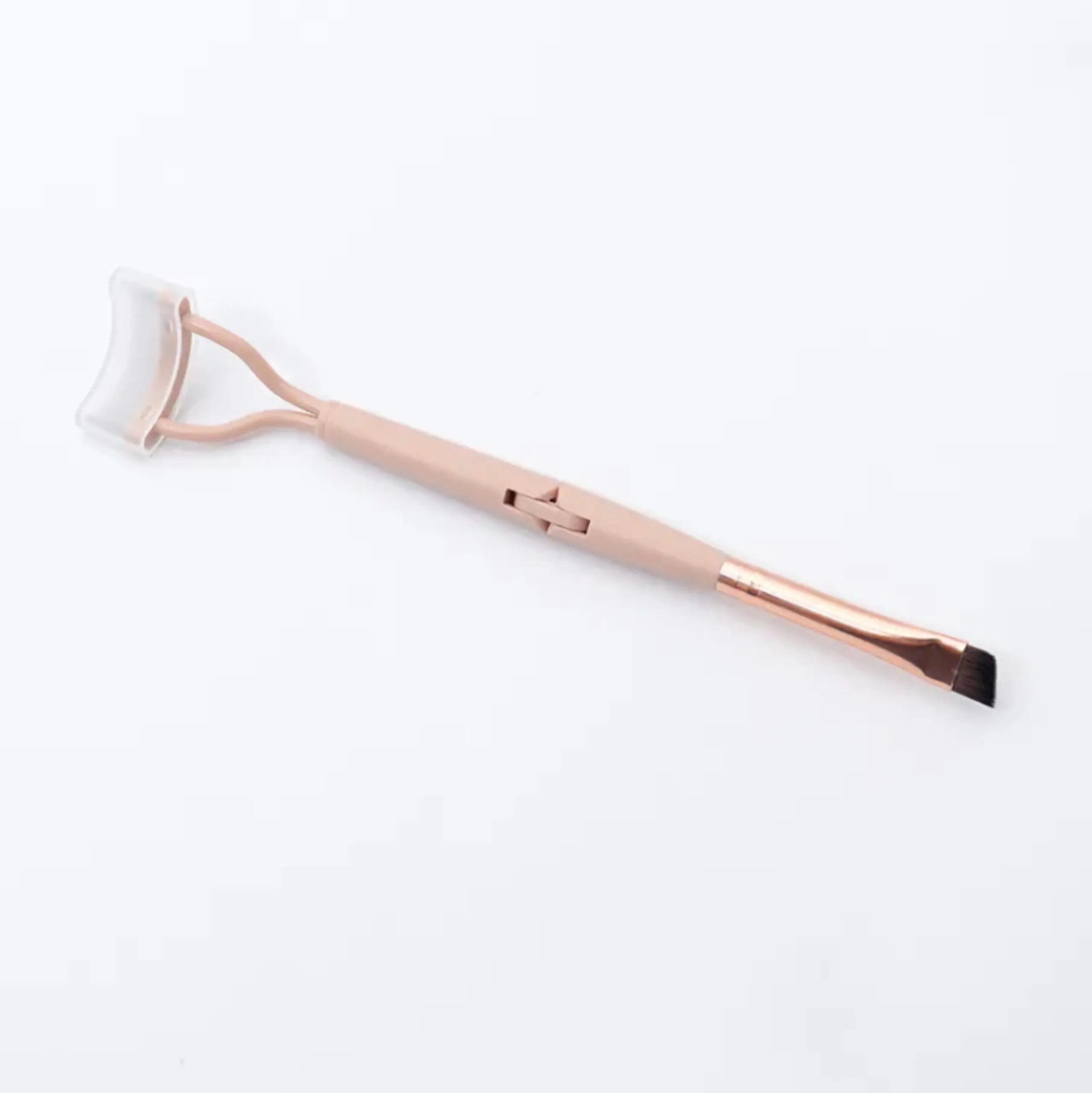 Foldable Steel Teeth Eyelash Brush