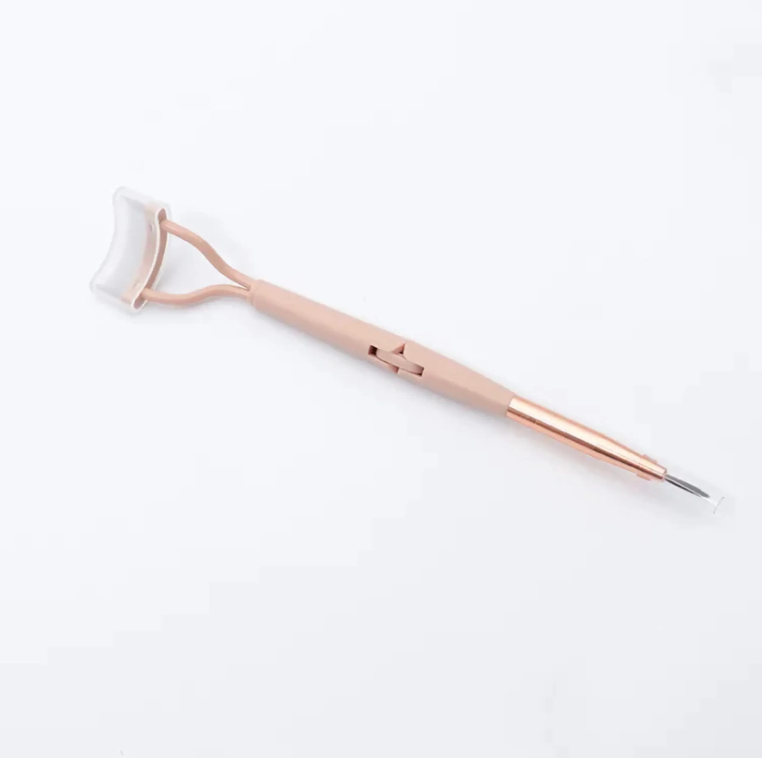 Foldable Steel Teeth Eyelash Brush