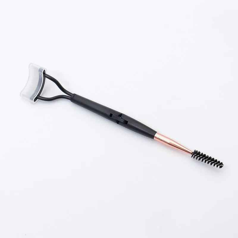 Foldable Steel Teeth Eyelash Brush