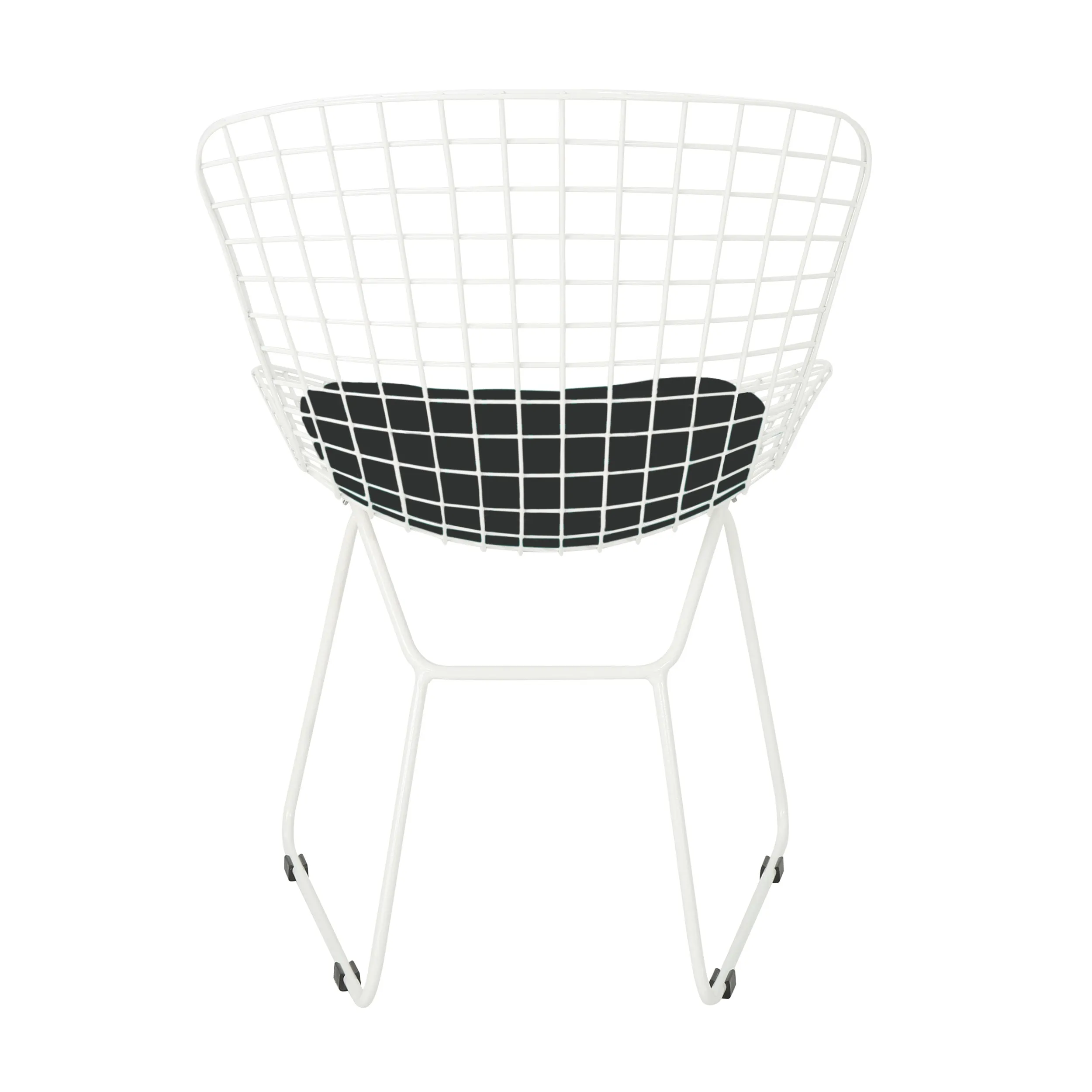Fonda Outdoor Iron Chairs (Set of 2)