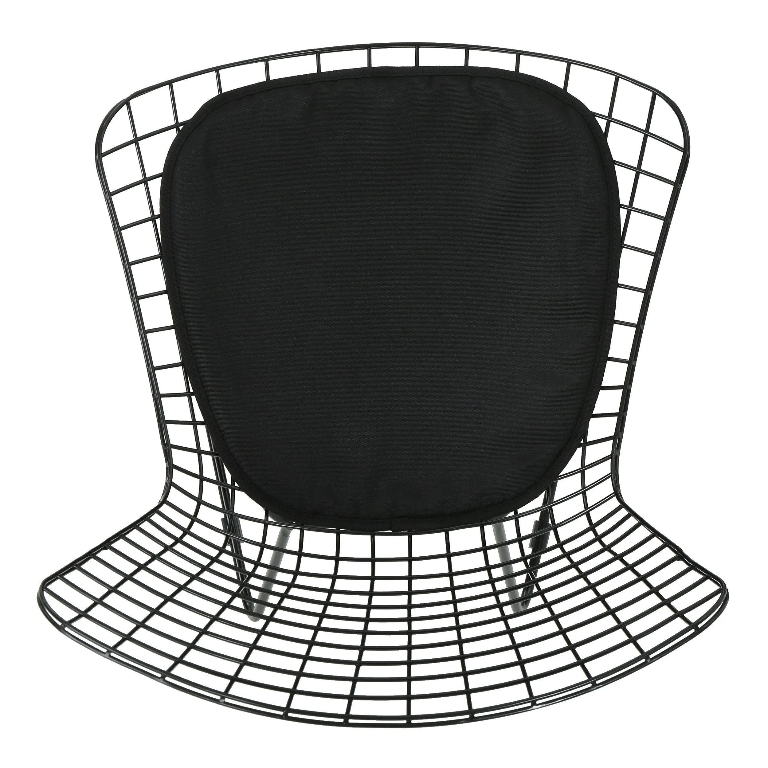 Fonda Outdoor Iron Chairs (Set of 2)