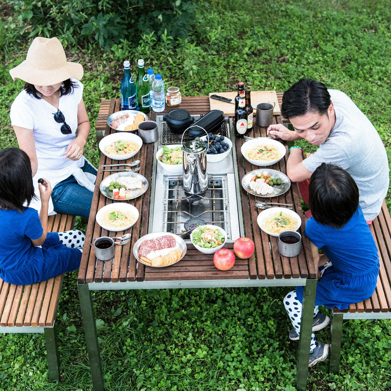 Garden Unit Table Set