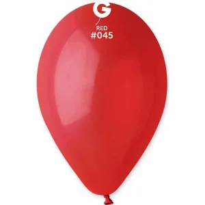 Gemar 12" Red Balloons (50/Bag) #045