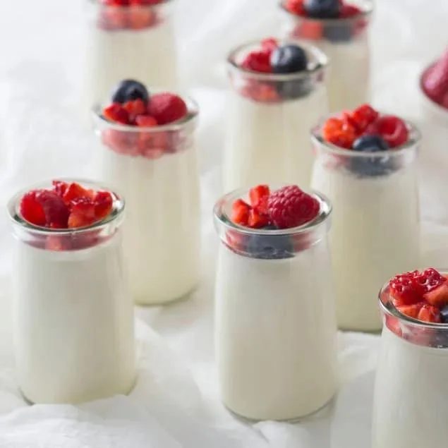 Glass Yoghurt Jars