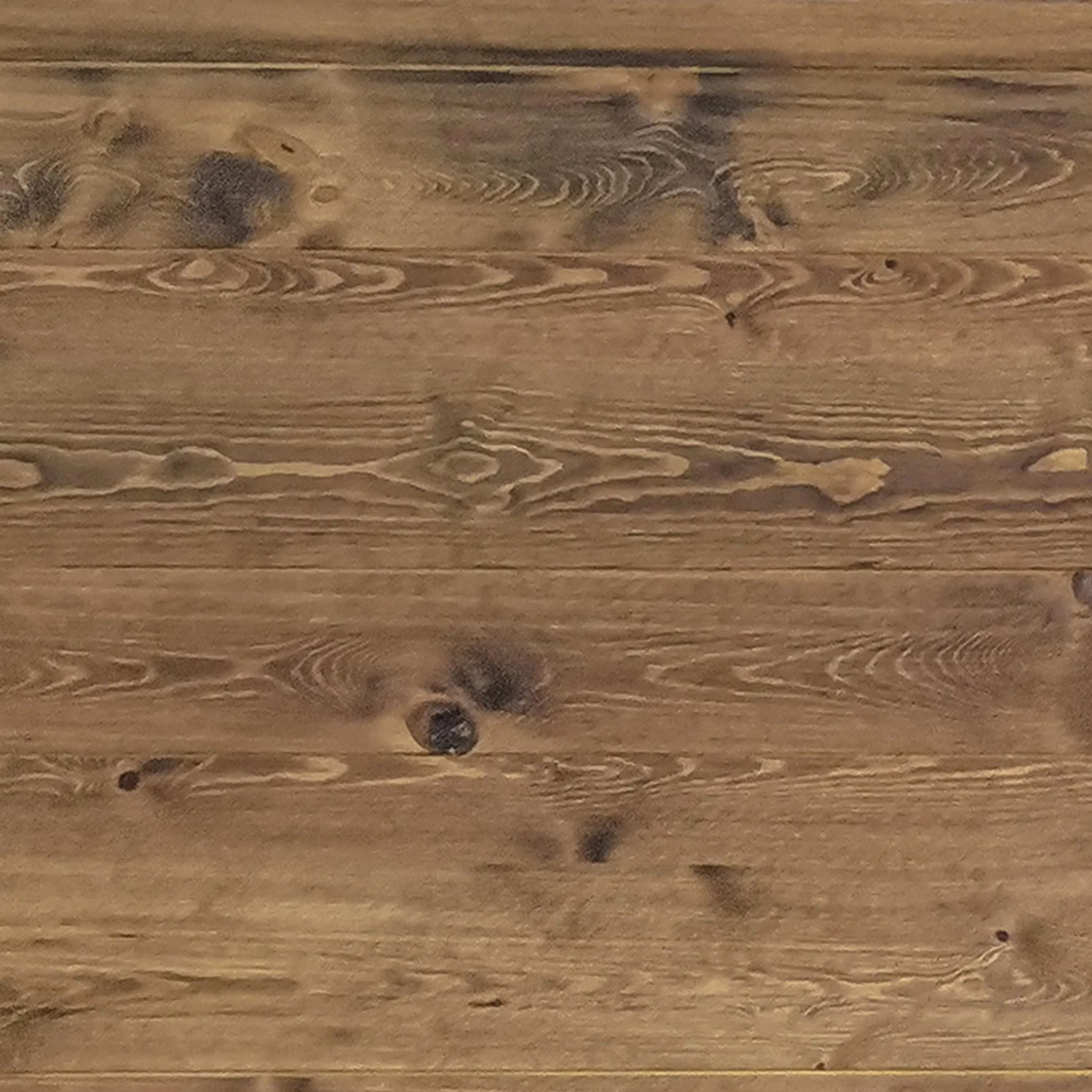 HERCULES 7' x 40" Rectangular Solid Pine Folding Farm Table with X Legs