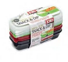 Joie Prep Snack Container 3pc Set