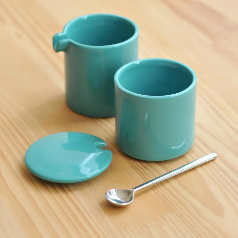 Loveramics Bond Sugar And Creamer   Spoon Set (Cream) 90ml