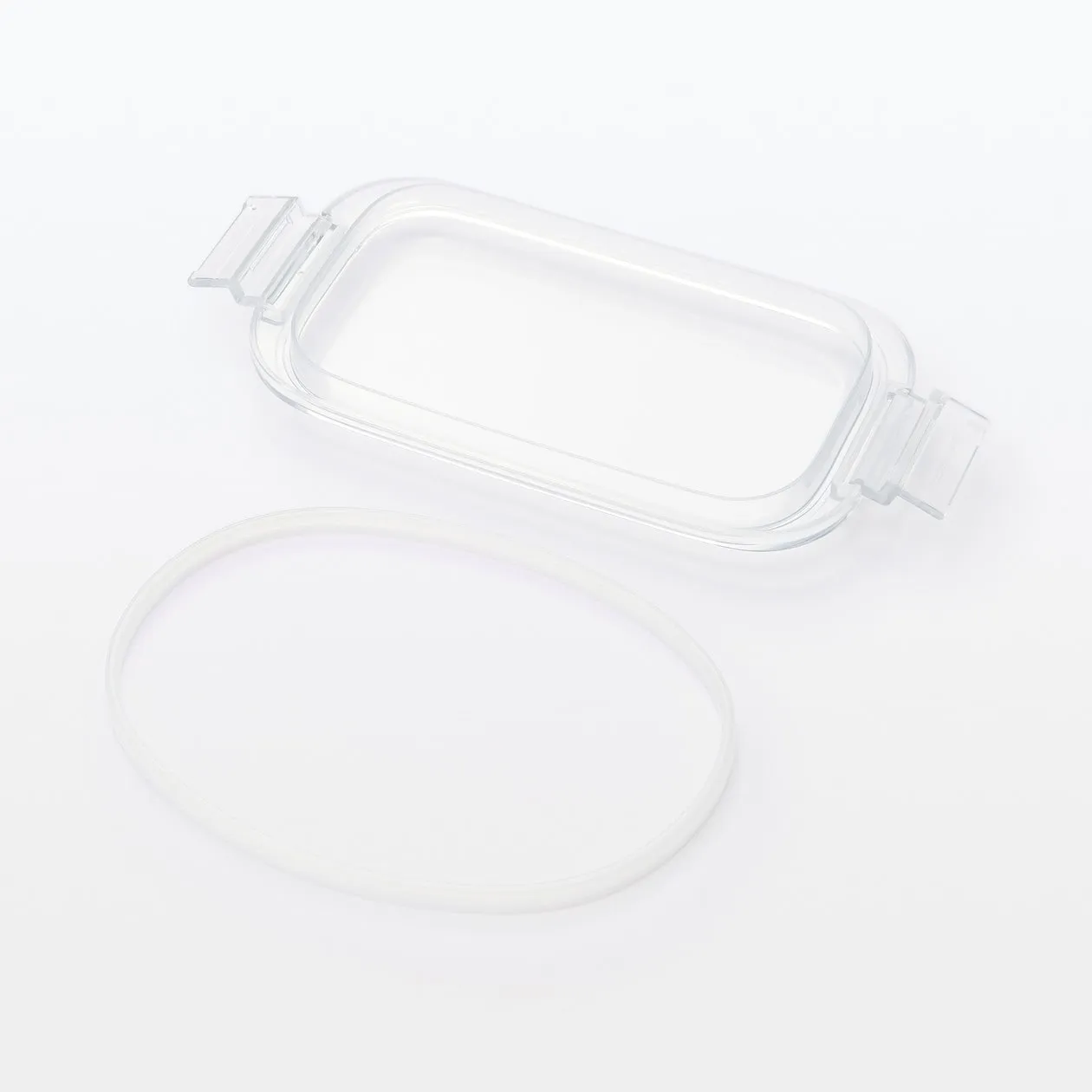 Lunch Box With Clasps (670ml)