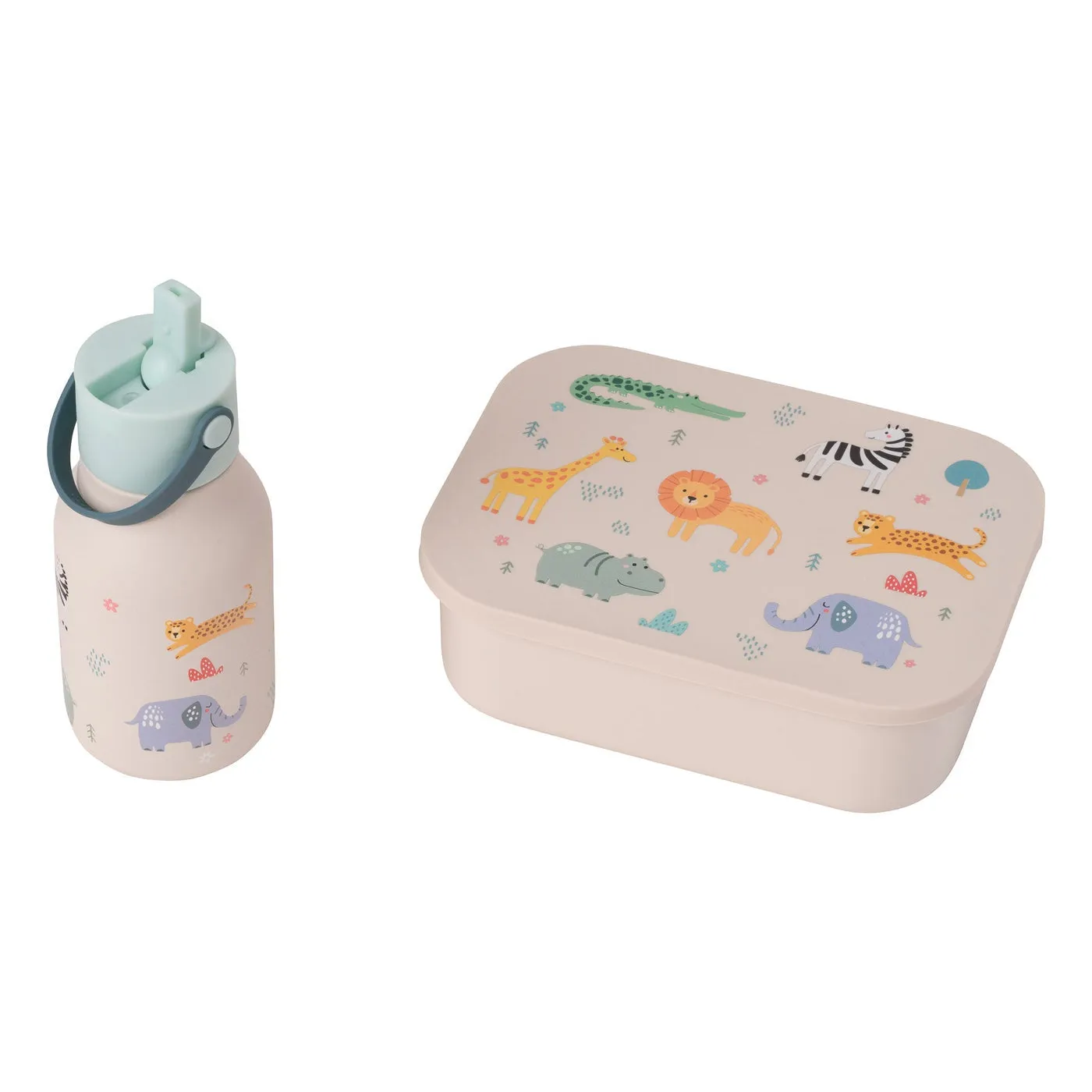 Lund London Little Lund Water Bottle 400ml - Safari