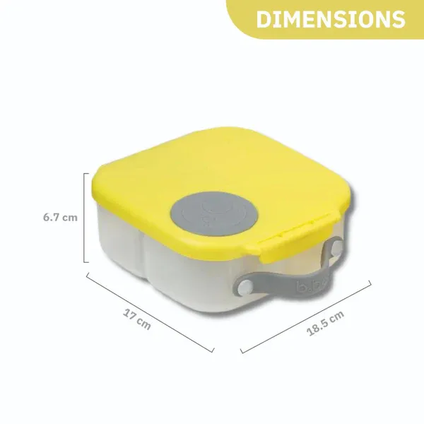 Mini Lunchbox-Lemon Sherbet Yellow