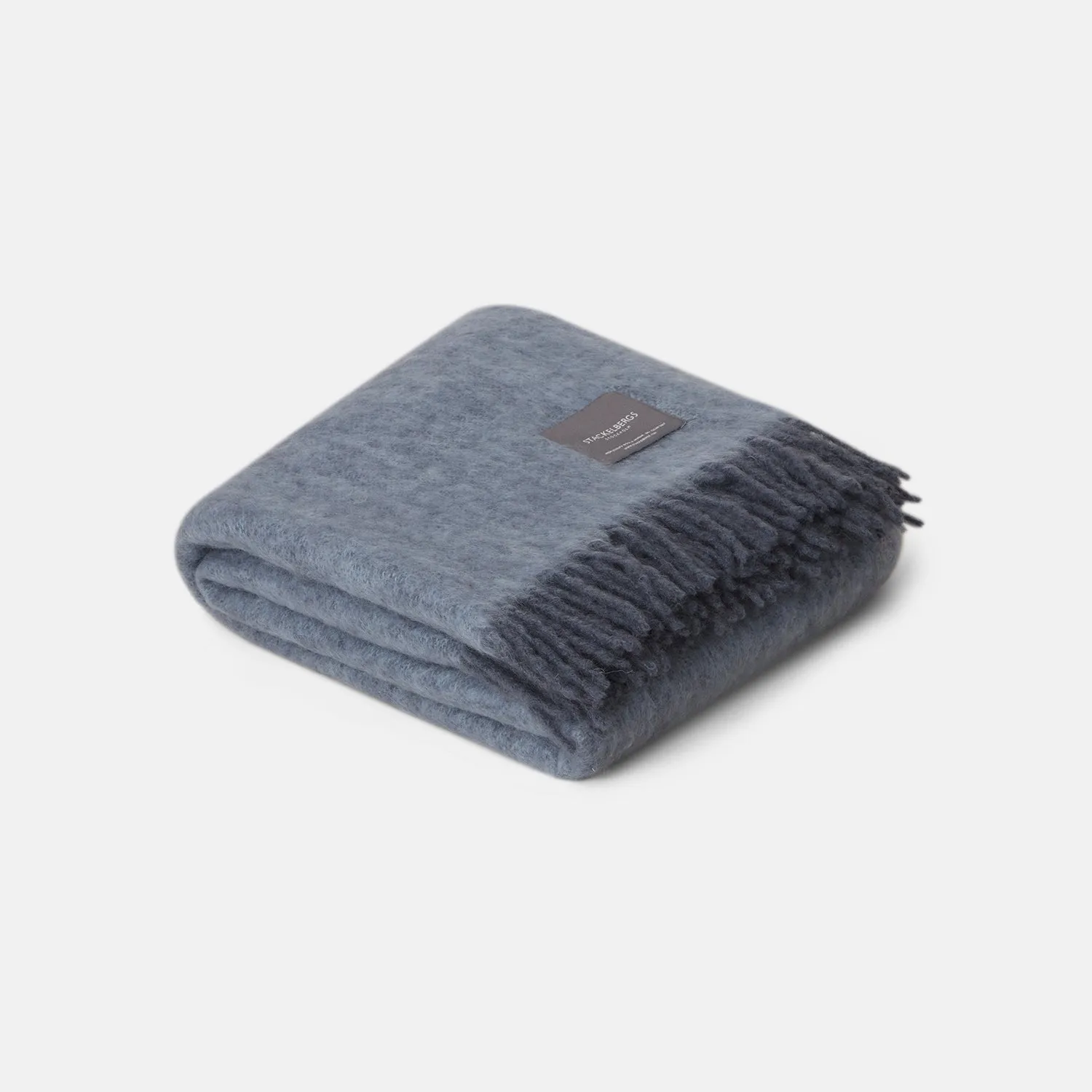 Mohair Blanket Rolled Fringe