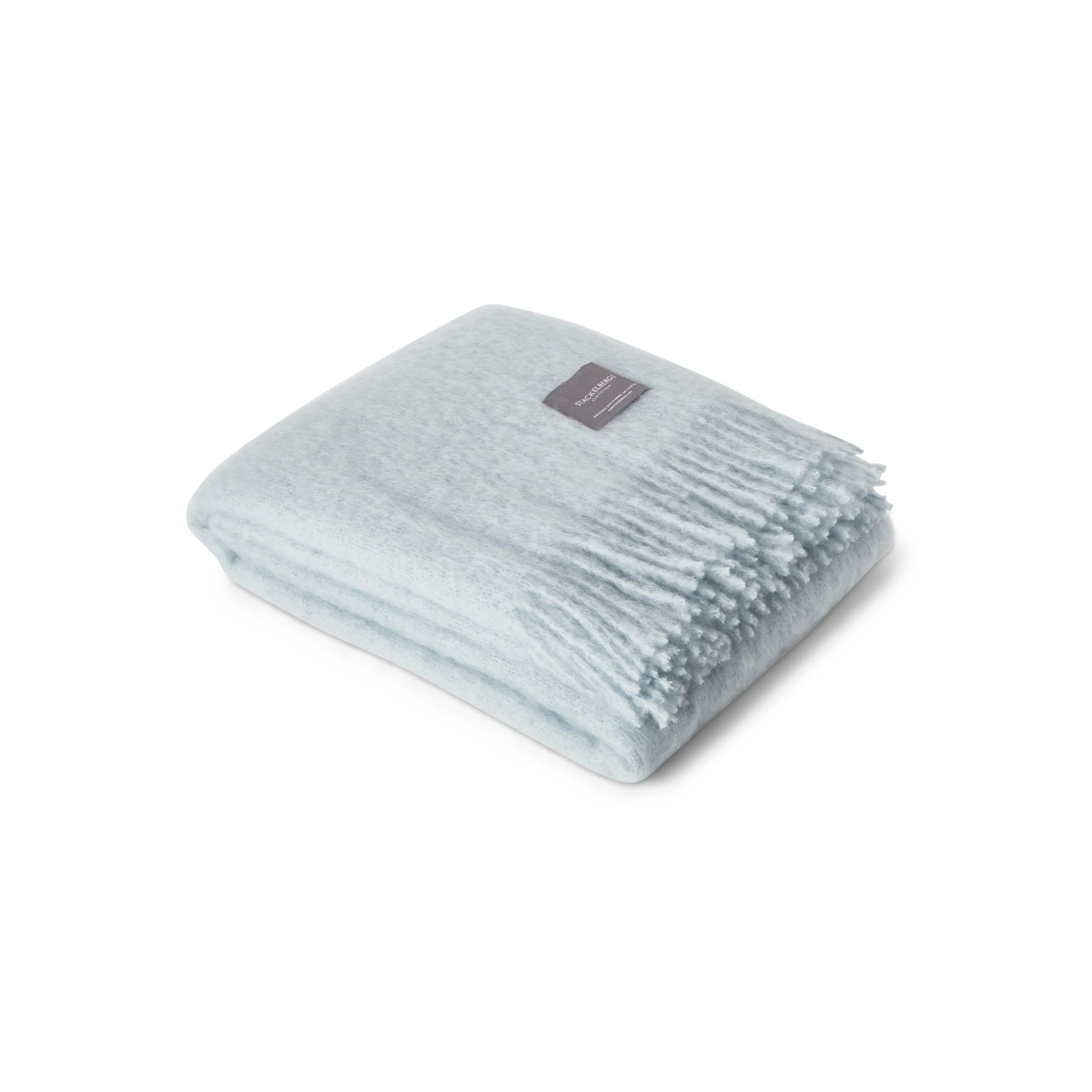 Mohair Blanket Rolled Fringe