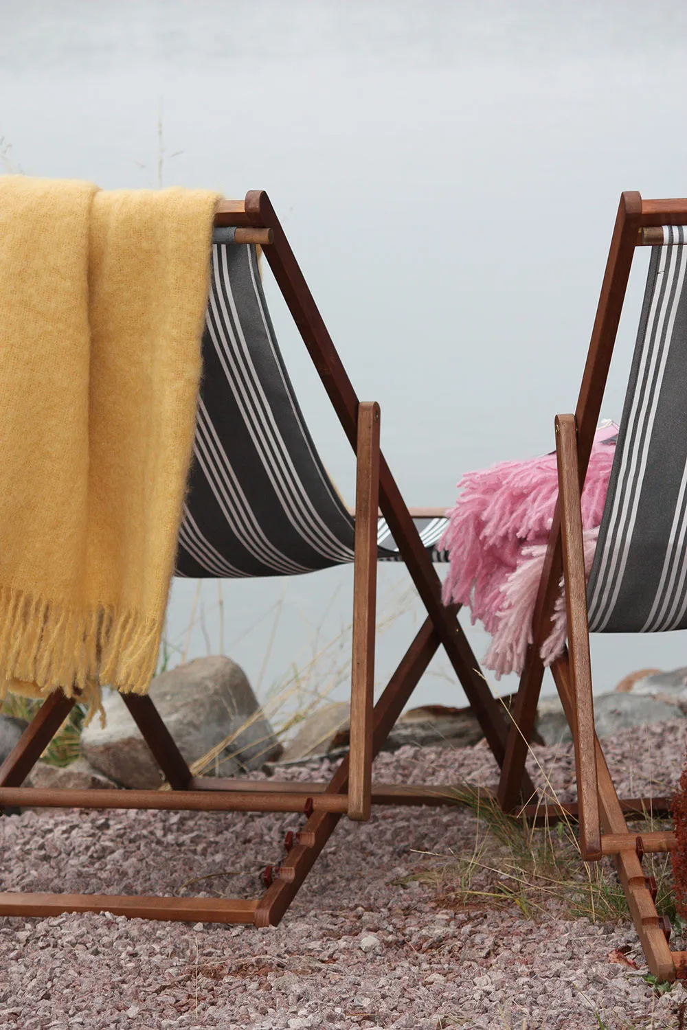 Mohair Blanket Rolled Fringe