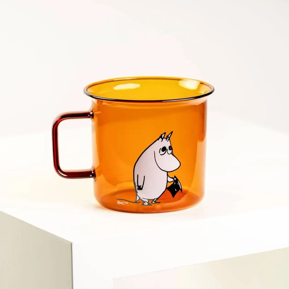 Moomin Glass Mug Moominpappa