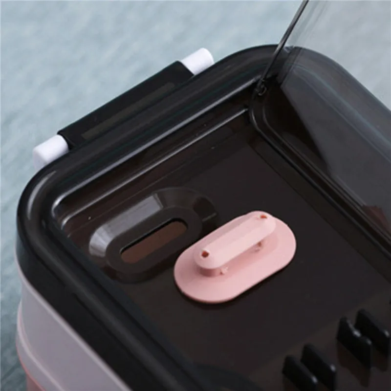 Multi-Layer Divisible Lunch Box Id-71 Pink