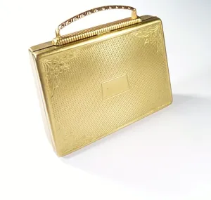 Musical Mascot Handbag Novelty Powder Compact 1950s