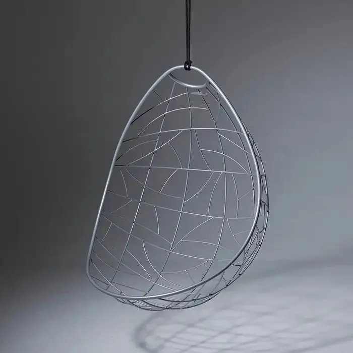 Nest Egg Hanging Swing Chair in Black
