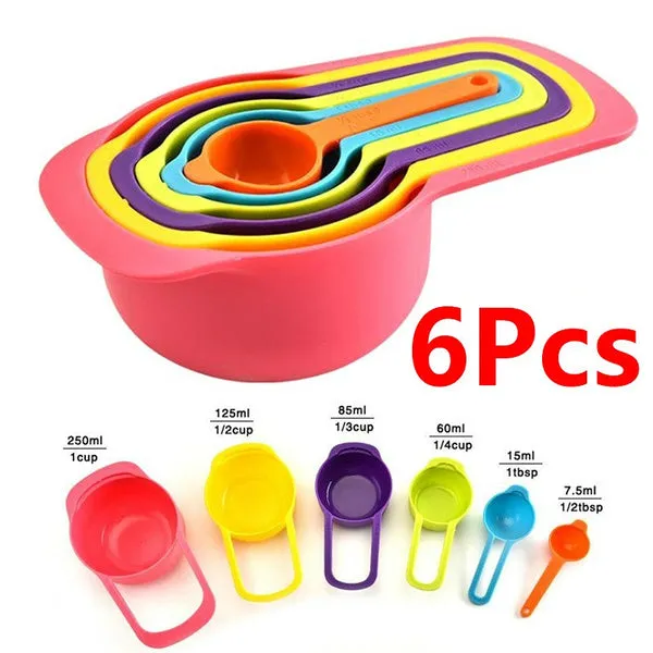 Nested Measuring Spoons 6pc Set