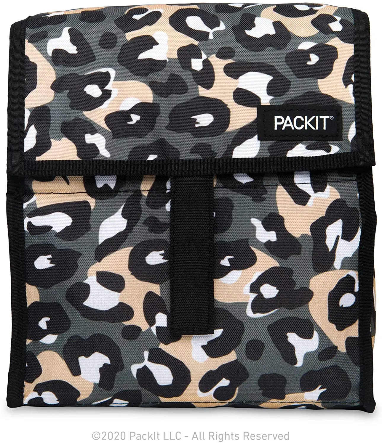 PackIt Freezable Lunch Bag with Zip Closure, Bright Stars