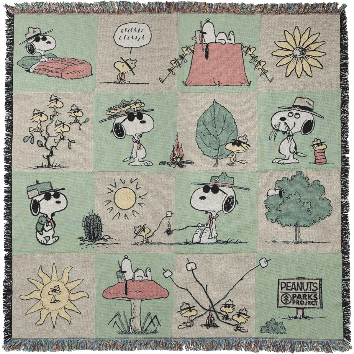 Peanuts x Parks Project Woven Blanket
