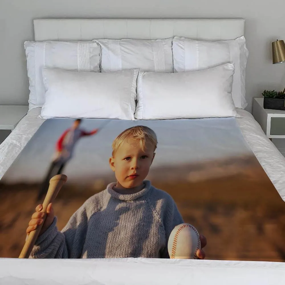 Personalized Photo Throw Blanket | Custom Blanket With Pictures