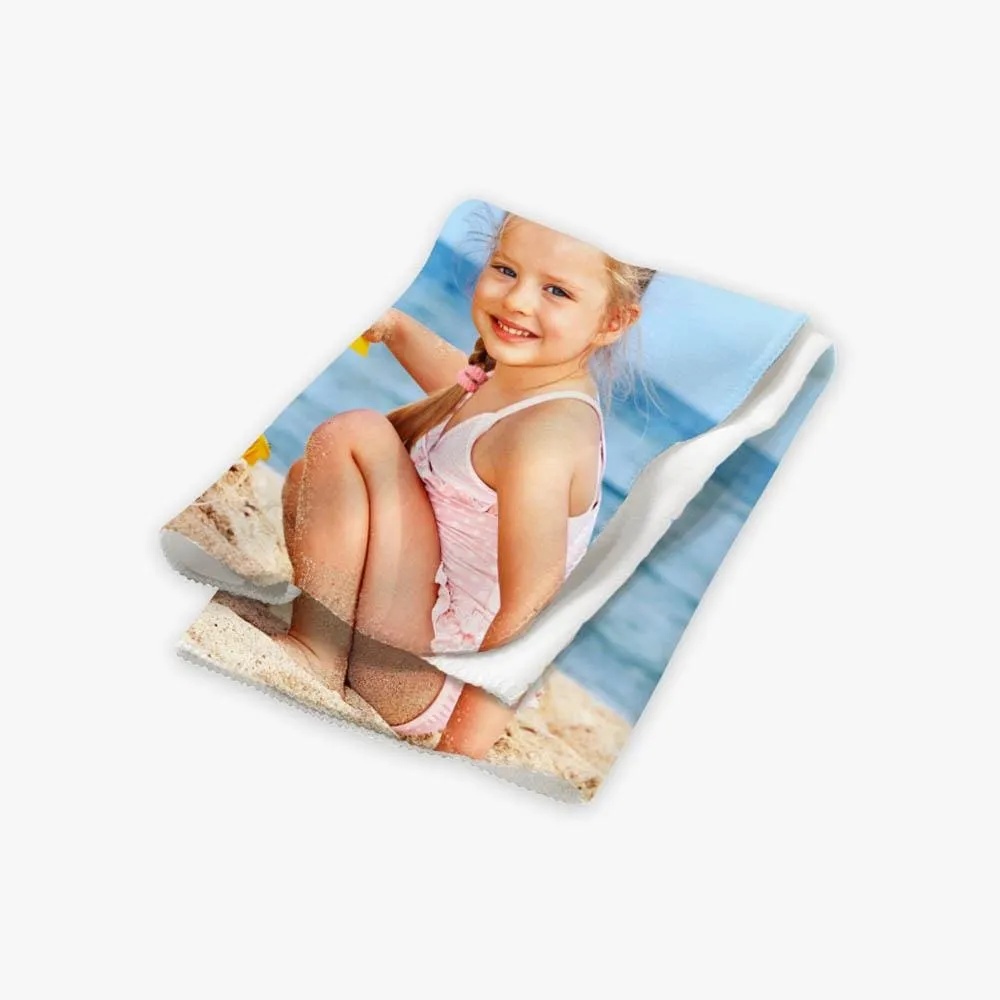 Personalized Photo Throw Blanket | Custom Blanket With Pictures