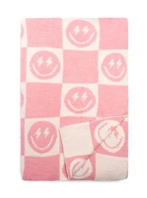 Pink Bolt Blanket