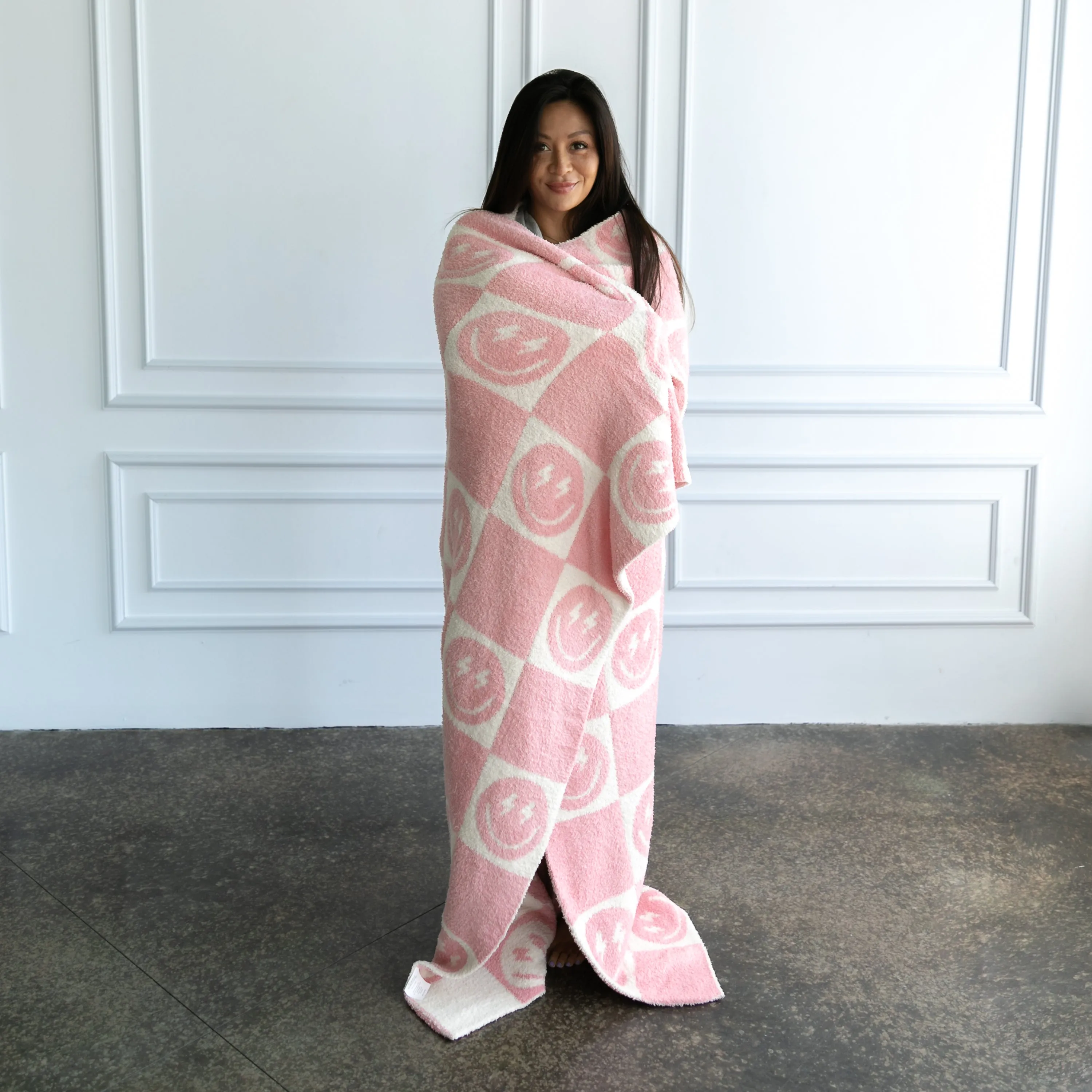 Pink Bolt Blanket