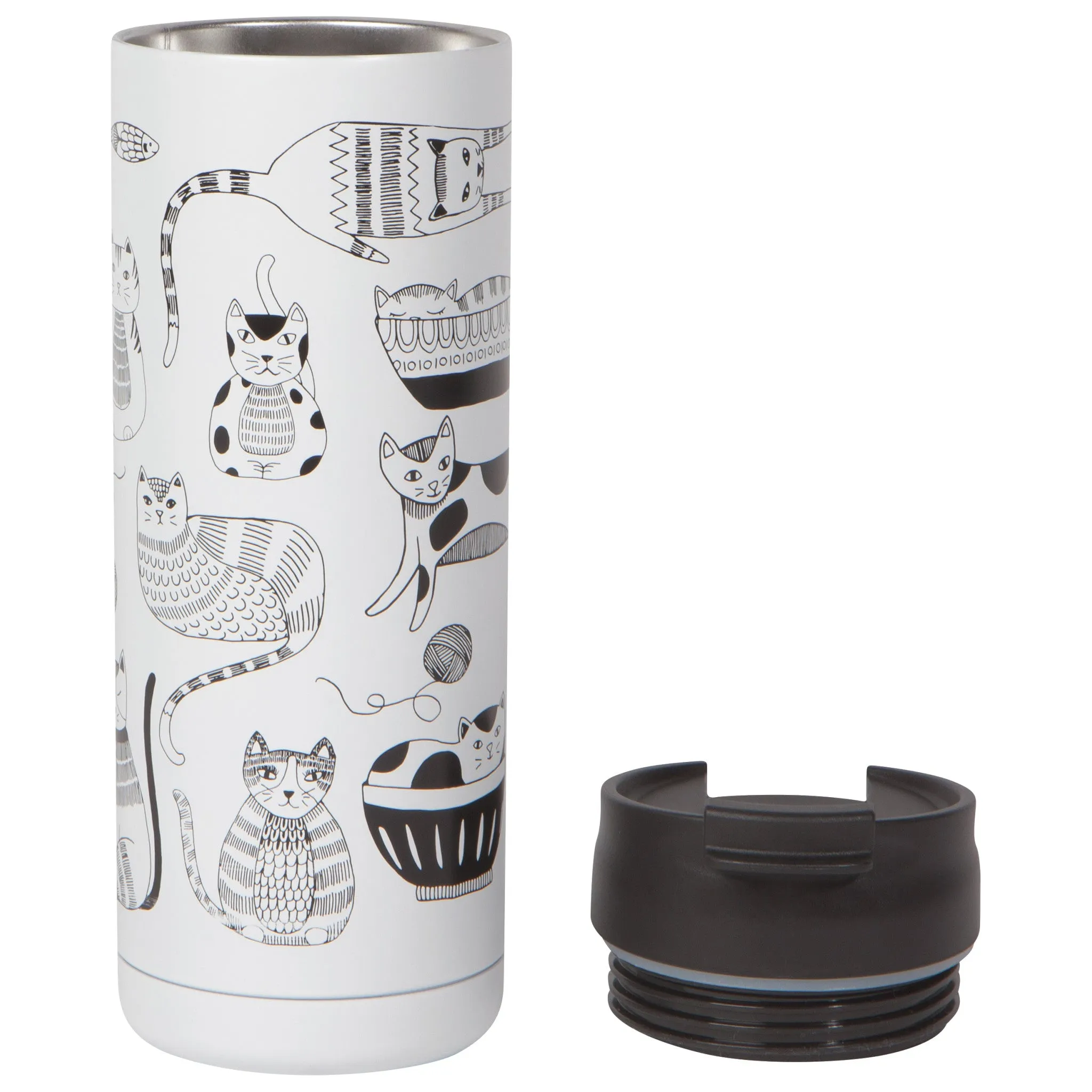 Purr Party Travel Mug 18 oz