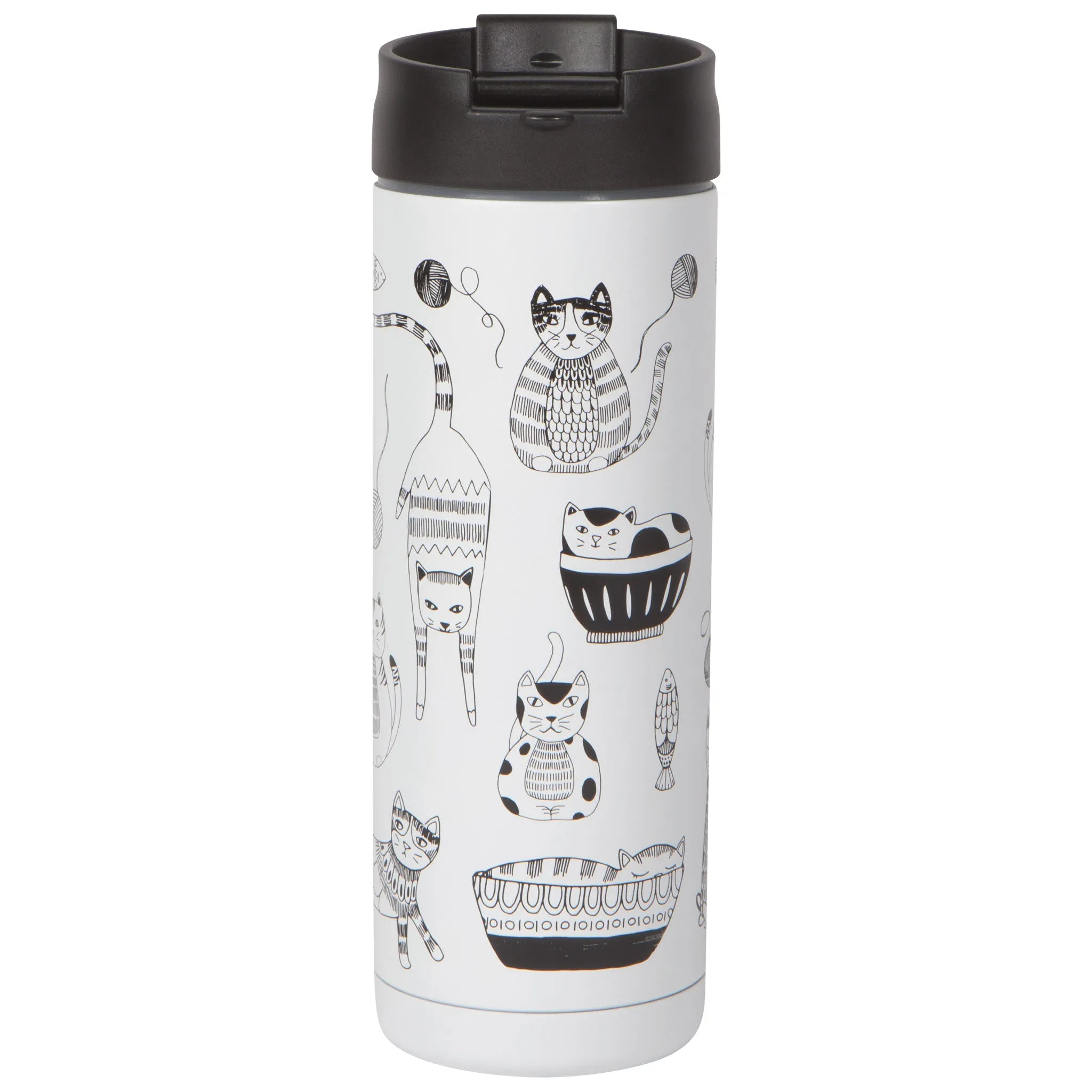 Purr Party Travel Mug 18 oz