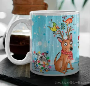 "Life is Better with Furiends"Holiday Mug