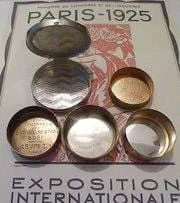 Rare Antique L T Piver Powder Boxes / Compacts 1920s