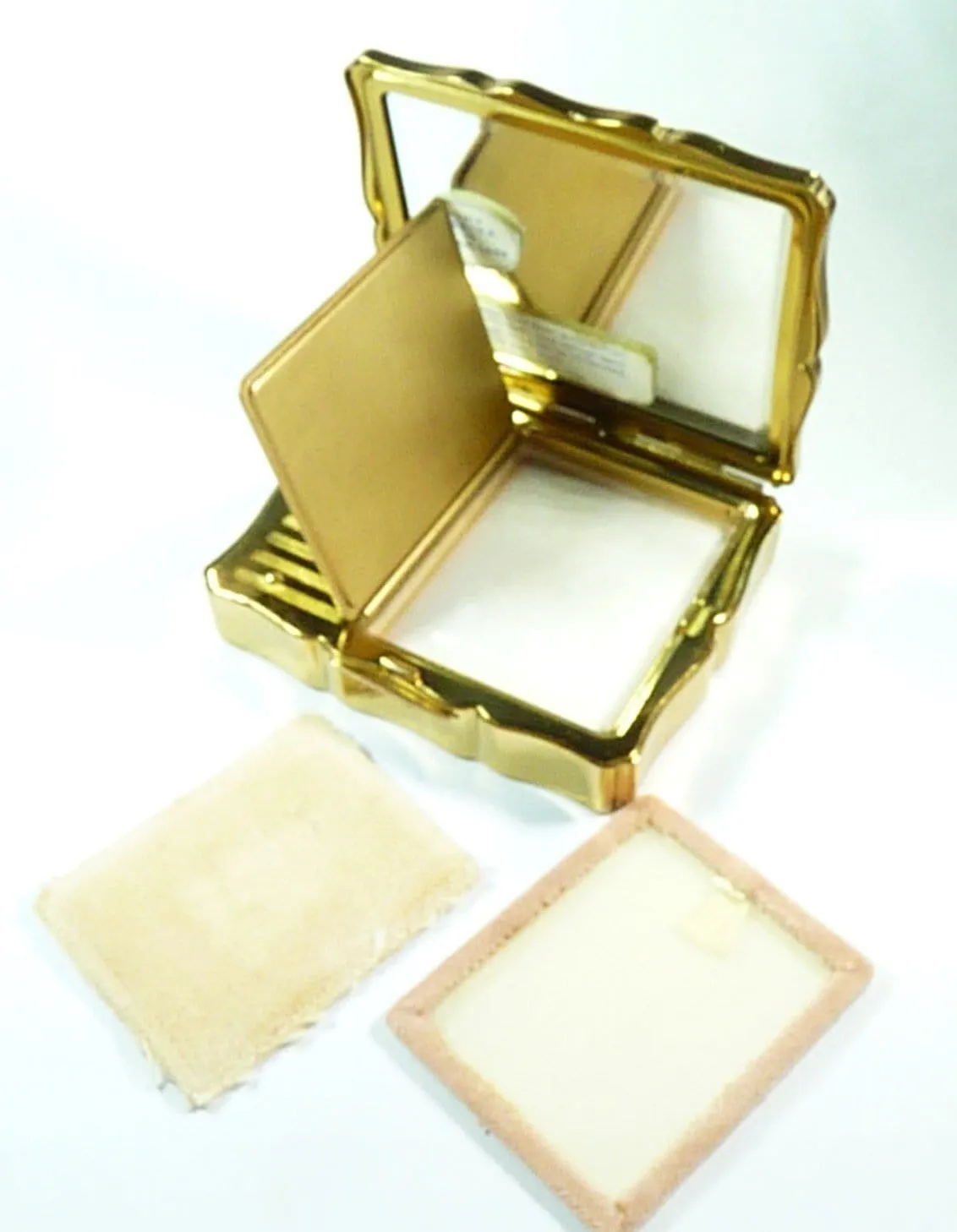 Rare Stratton Ballerina Themed Compact 1950s Ballet Musical Powder Box Plays La Ronde