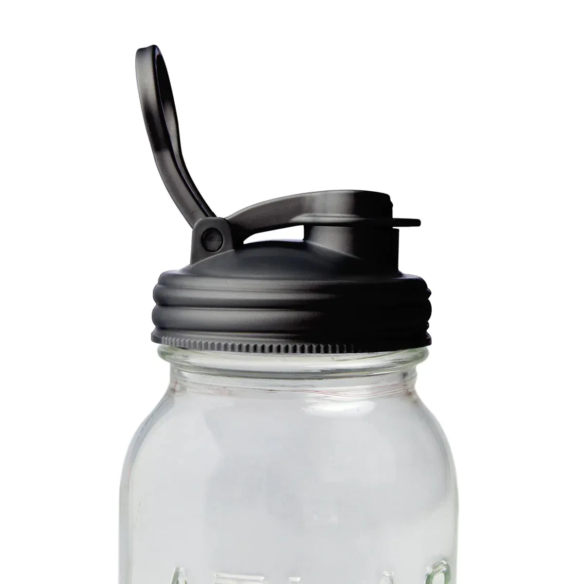 ReCAP Mason Jar Regular Mouth Pour Cap - Black