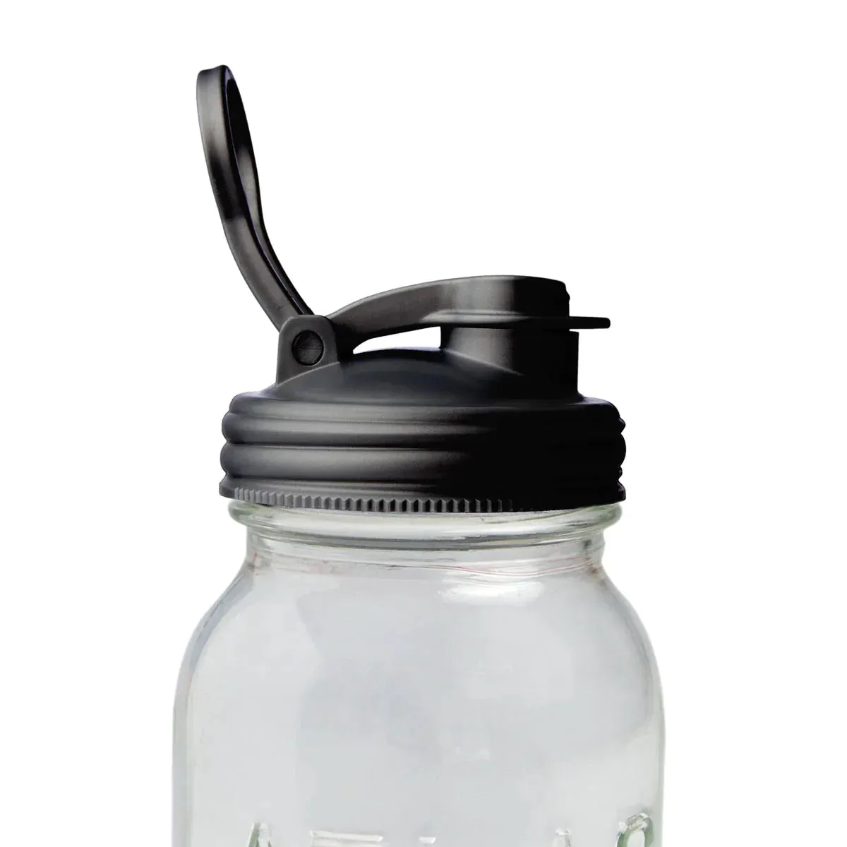 ReCAP Mason Jar Wide Mouth Pour Cap - Black