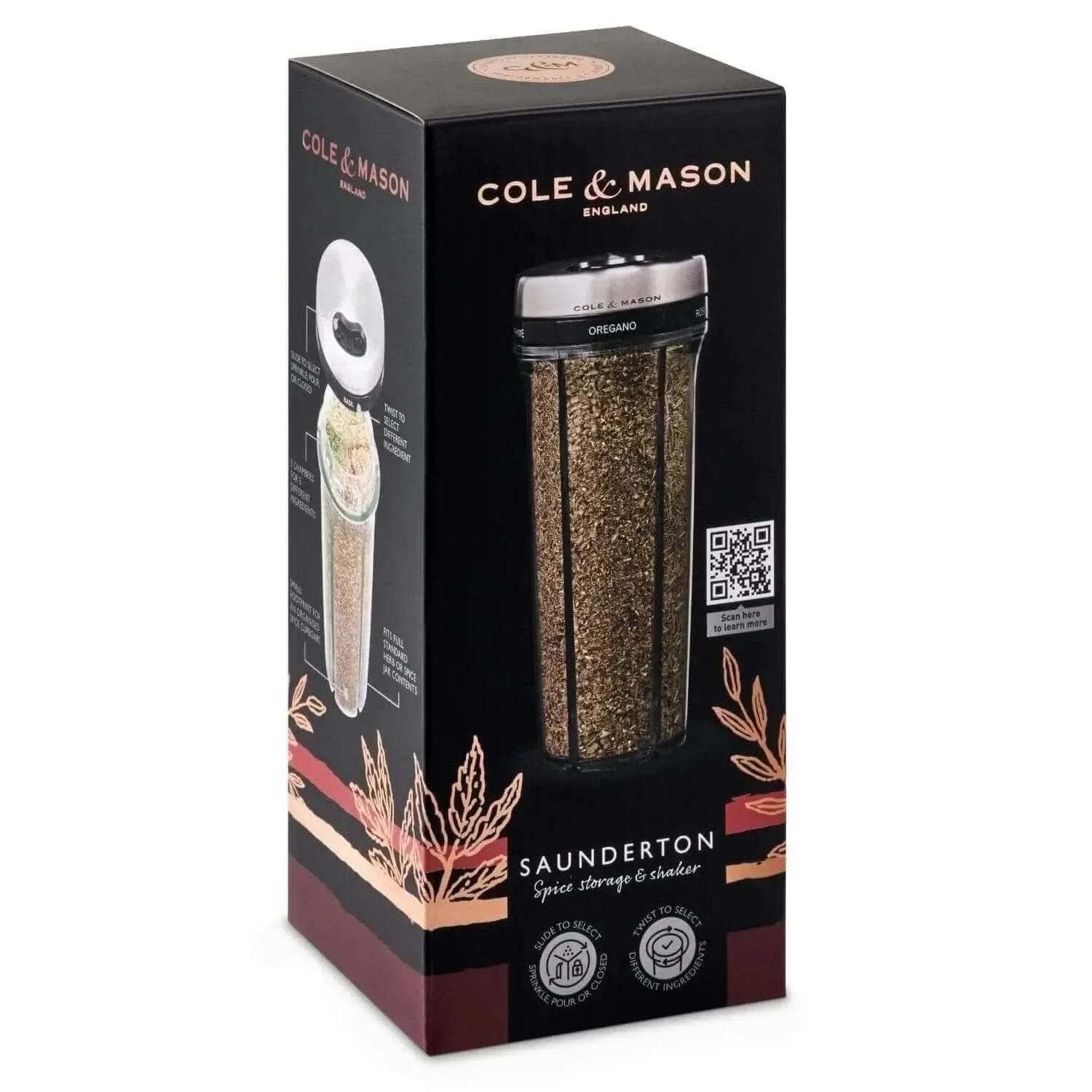 Saunderton Spice Shaker Unfilled