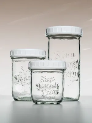 Signature Glass Jars