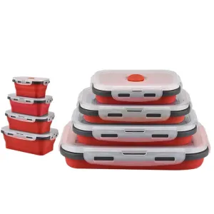 Silicone Collapsible Portable Food Container
