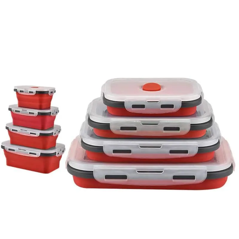 Silicone Collapsible Portable Food Container