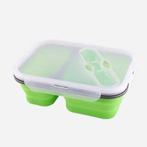 Silicone Collapsible Portable Lunch Box