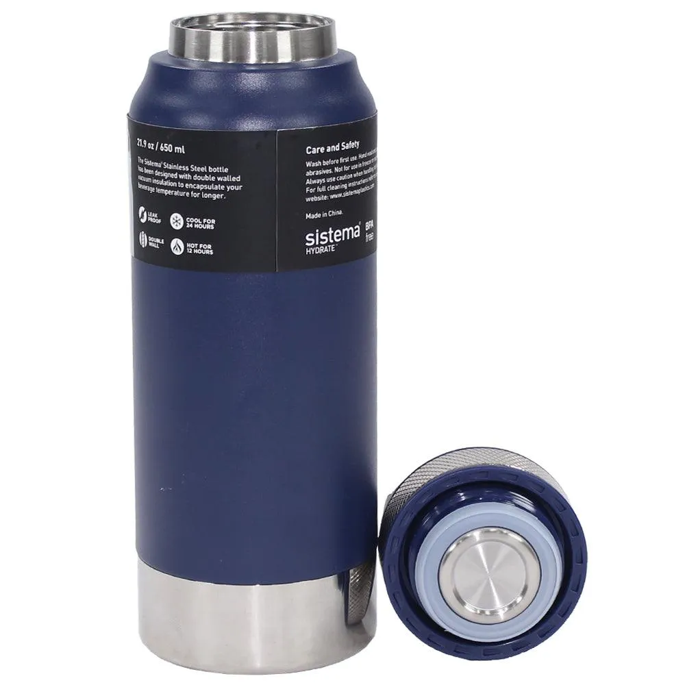Sistema 650 ml Stainless Steel Bottle
