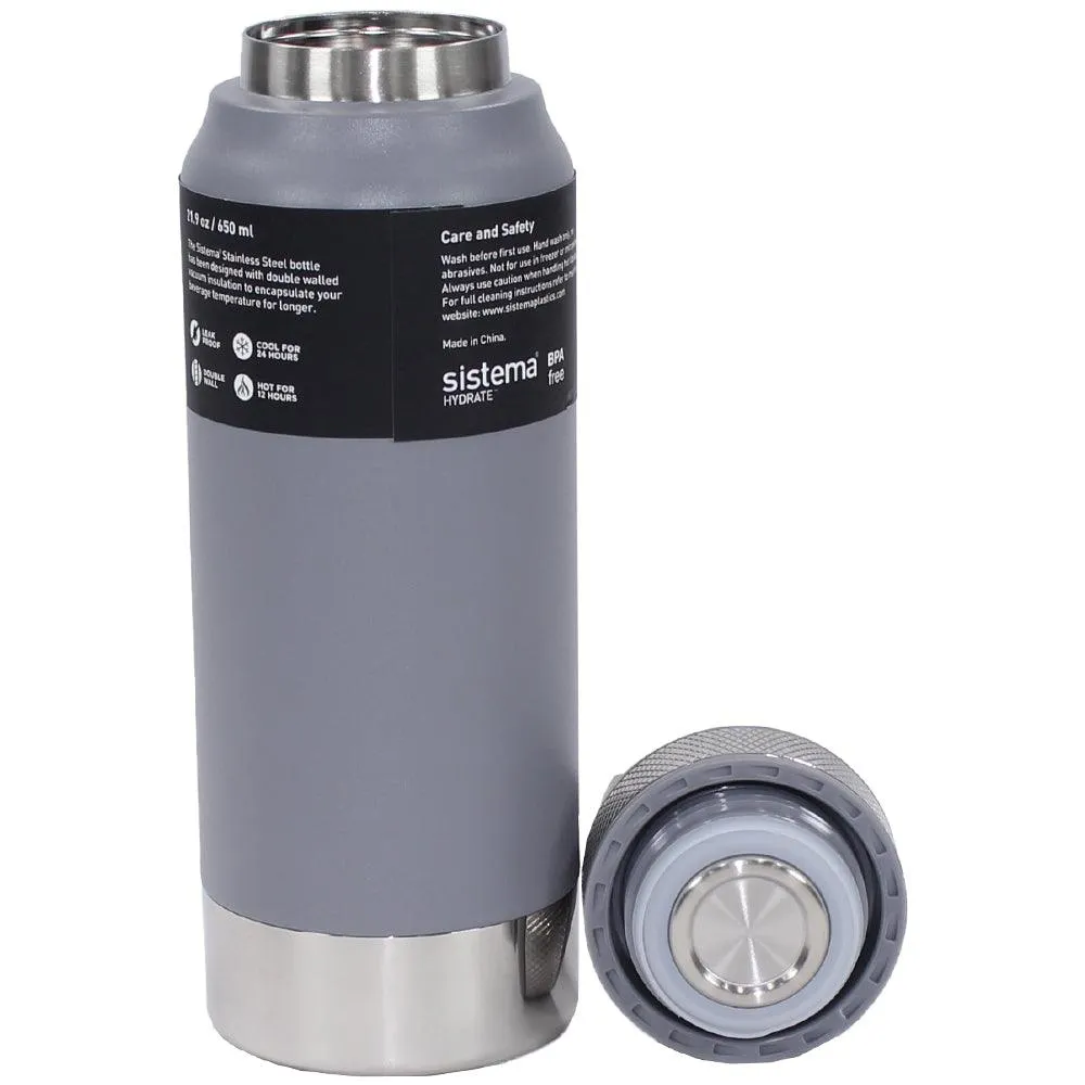 Sistema 650 ml Stainless Steel Bottle