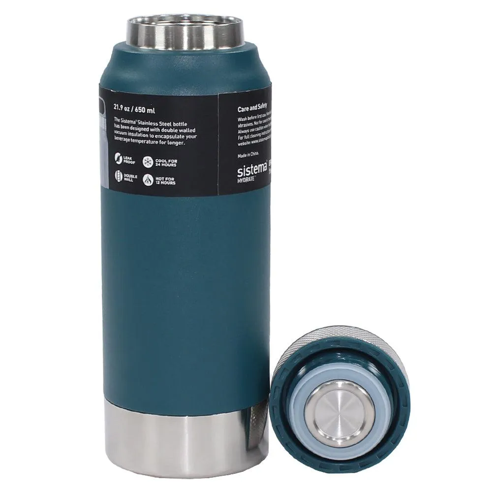 Sistema 650 ml Stainless Steel Bottle