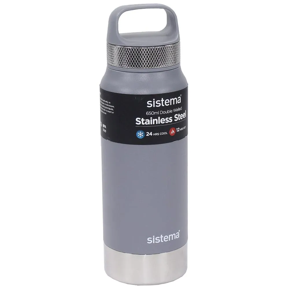 Sistema 650 ml Stainless Steel Bottle